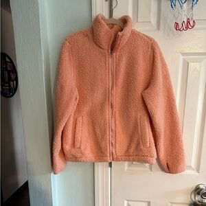 Old Navy Peach Sherpa Jacket